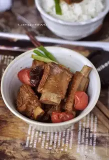 Red burn ribs
