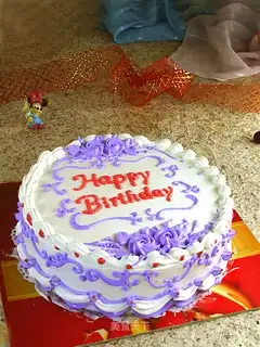 A flower cake