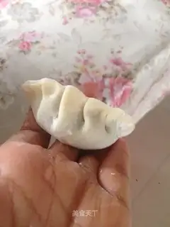 Purple dumplings