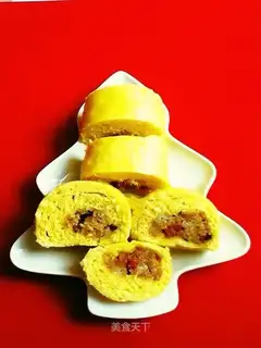 Gold-flavored rice rolls