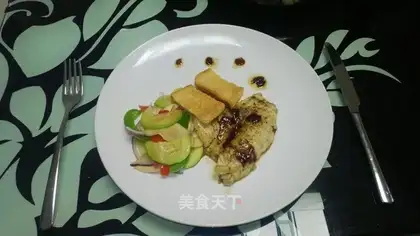 Fried bass