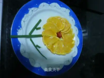 Every day, oranges rise