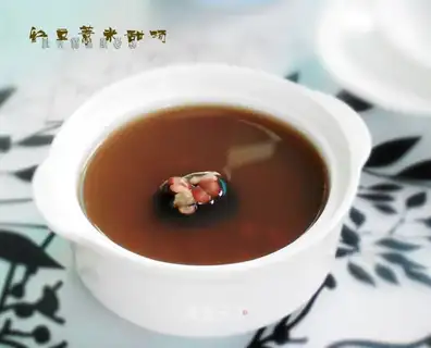 Red bean rice soup