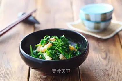 ♪ Sea rice mixed with pea seed ♪