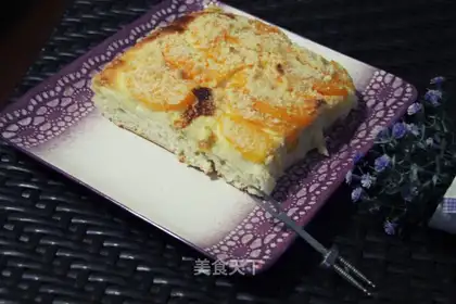 Peach cheese bread