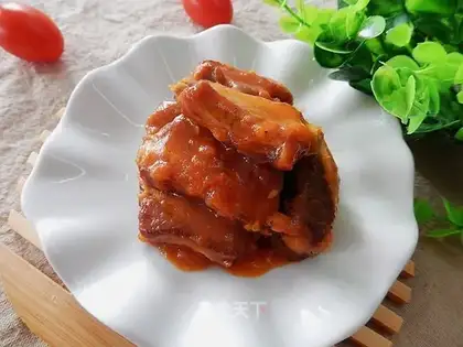 Cheese juice ribs