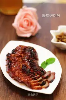 Honey juice and roast meat