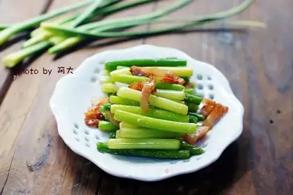 Garlic meat
