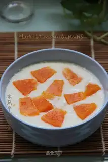 Pumpkin milk and eggs