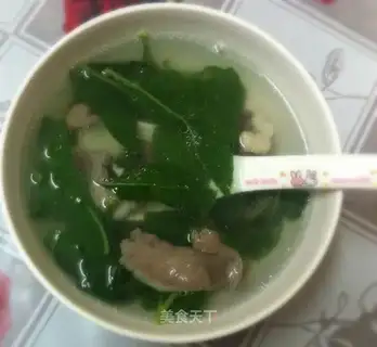 Pork heart soup