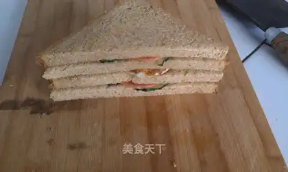 Homemade sandwiches
