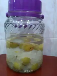 Blue plum wine