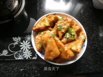 Homemade tofu