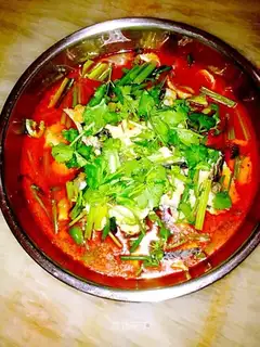 Boiled fish
