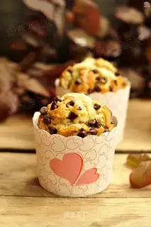 Chocolate bean marfin cake