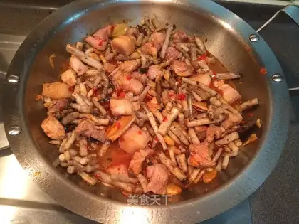 Dry the meat