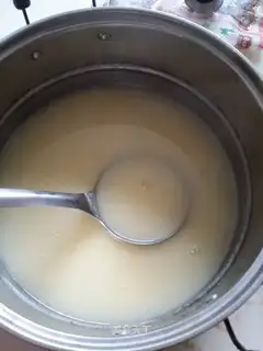 Homemade oatmeal soup