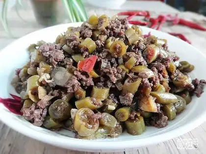 Sour soybeans for beef