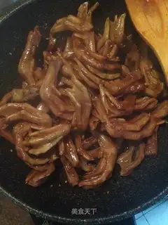 Homemade duck palms