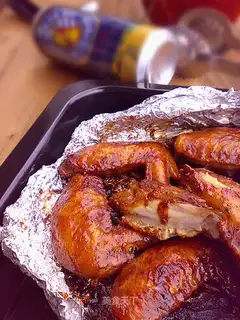 Roasted chicken wings