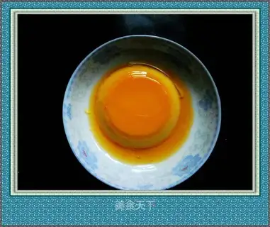 Caramel milk pudding