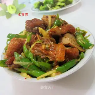 Hot roast duck