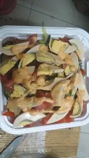 Egg and vegetable salad