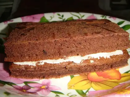 Chocolate cream cake
