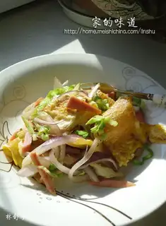 Homemade cold noodles