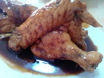 Coke chicken wings