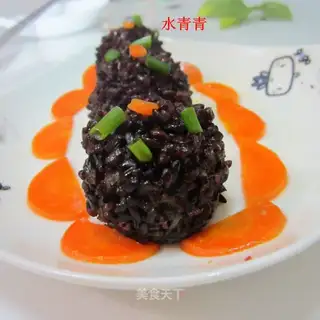 radish mashed rice balls