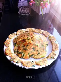 Carrot omelet