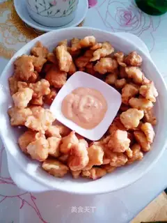 Chishima Soyu fried chicken and rice