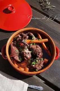 A chicken stew