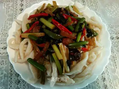 Mix the noodles