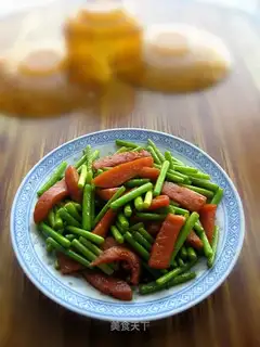 Garlic fried sausage