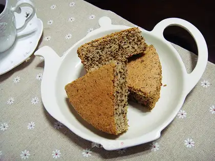Coffee angel cake