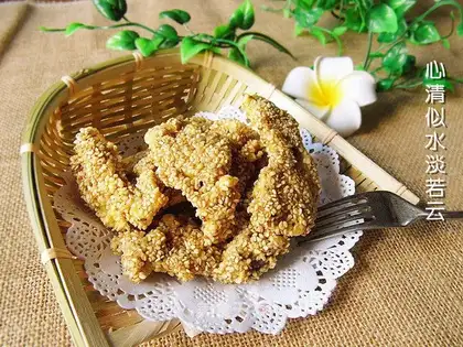Sesame steak