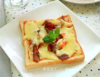 Toast pizza