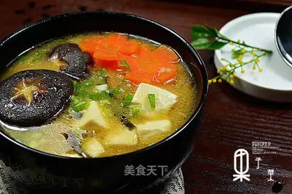 Tofu soup