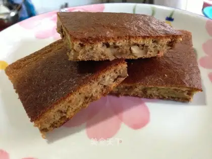 walnut date mud cake