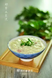 Milky mashed potatoes