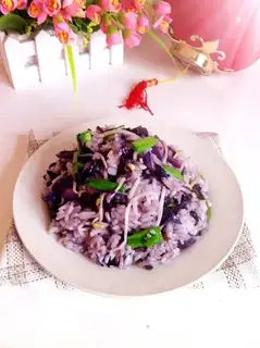 The blue rice