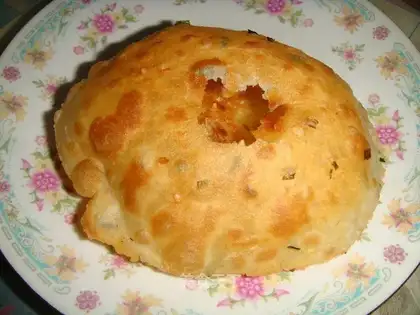 Onion cake