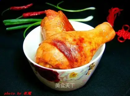 Garlic roasted chicken legs