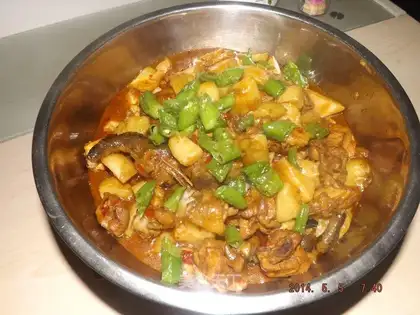 Potato chicken