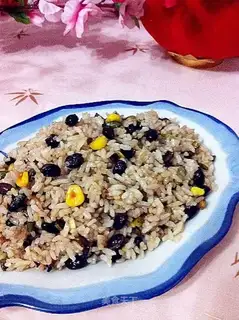 Black bean fried rice
