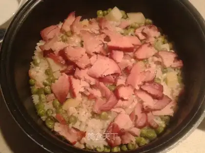 Delicious bean rice