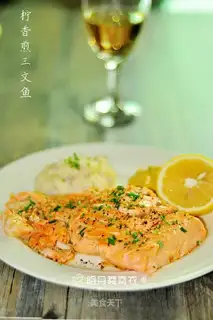 Lemoned salmon