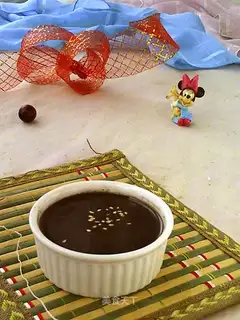 Three black sesame paste